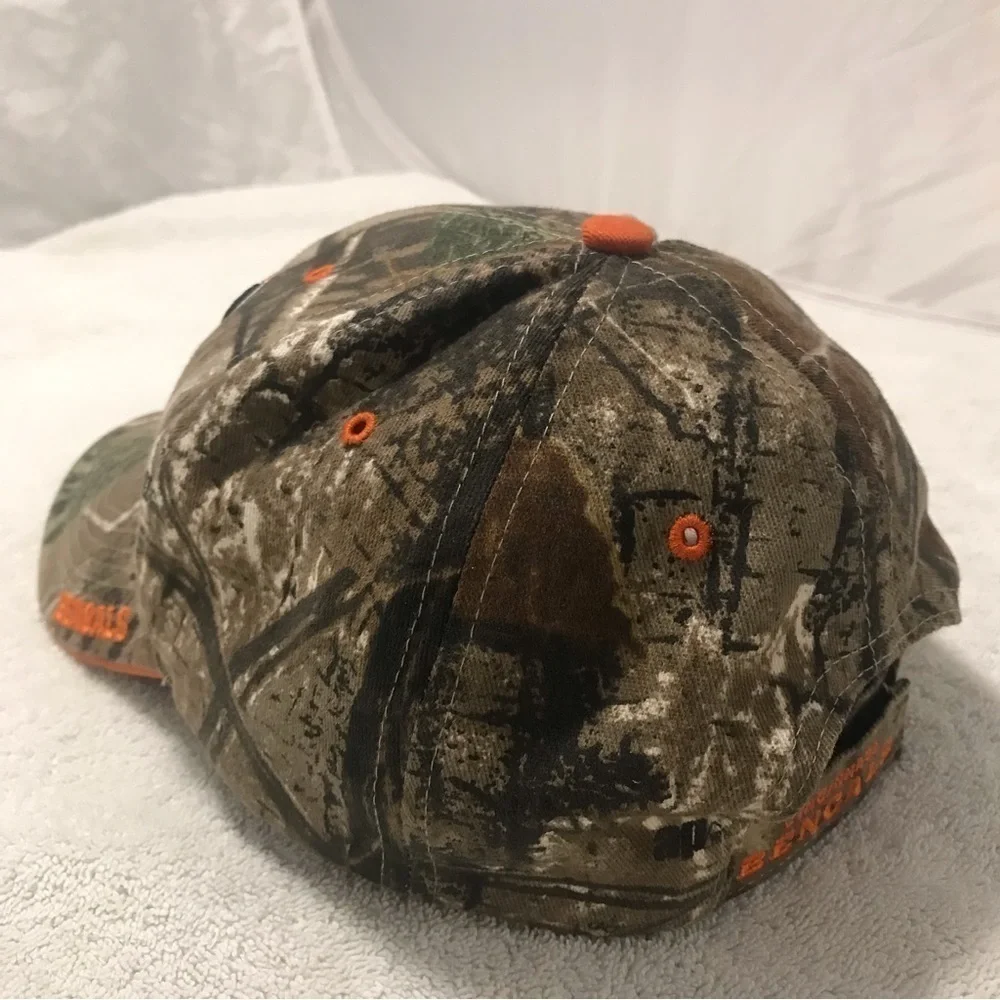 NFL Team Apparel - Cincinnati Bengals Football Camo Cap